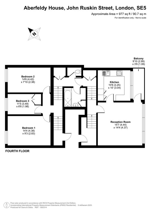 Квартира в Лондоне, Великобритания, 91 м² - фото 12