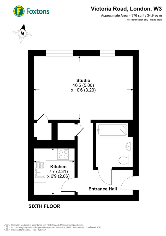 Квартира в Лондоне, Великобритания, 35 м² - фото 13