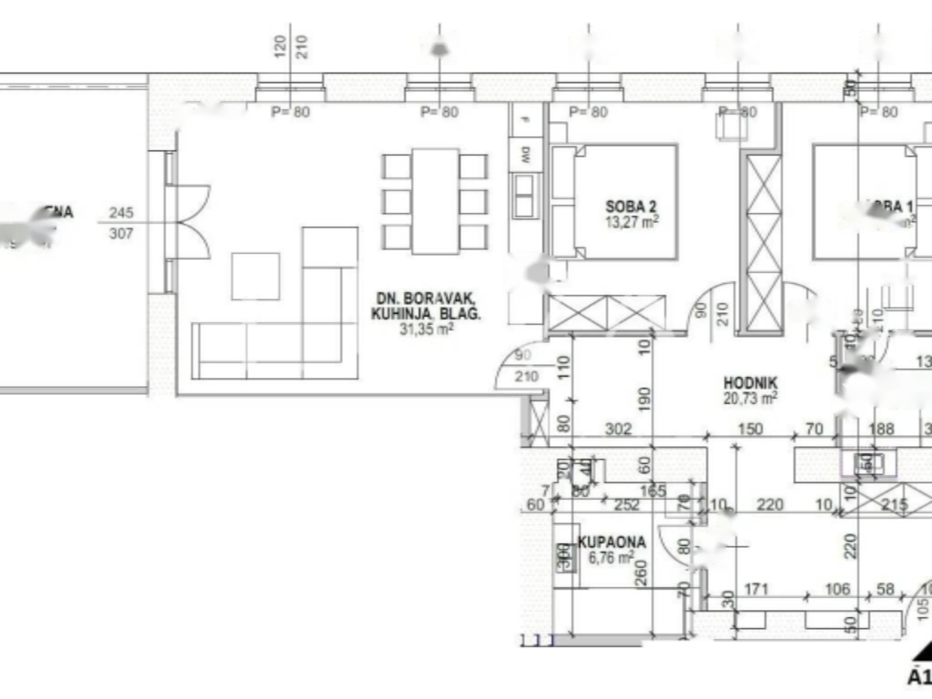 Квартира в Опатии, Хорватия, 93 м² - фото 13