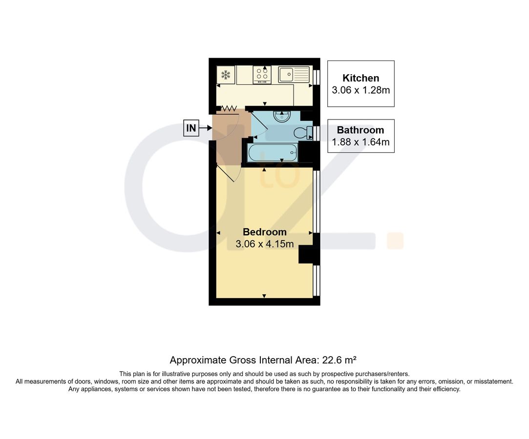 Квартира в Лондоне, Великобритания, 23 м² - фото 13