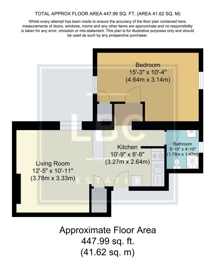Квартира в Лондоне, Великобритания, 42 м² - фото 13