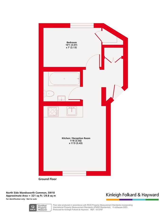 Квартира в Лондоне, Великобритания, 30 м² - фото 14