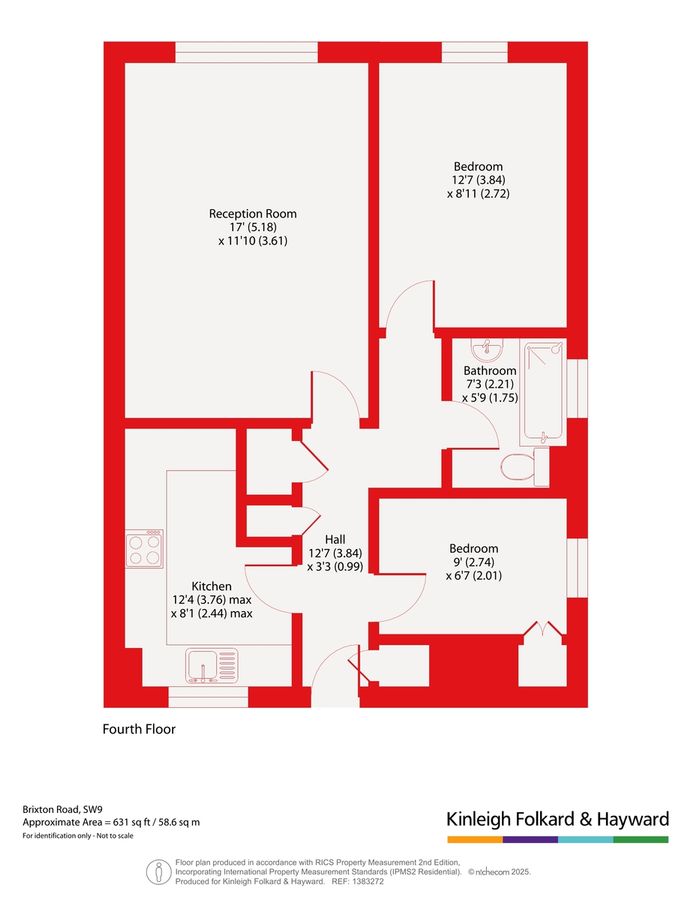 Квартира в Лондоне, Великобритания, 59 м² - фото 14