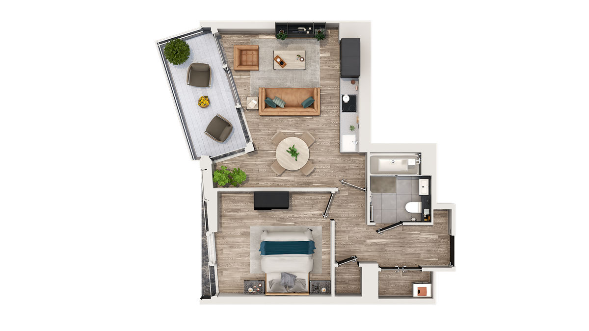 Квартира в Лондоне, Великобритания - фото 16