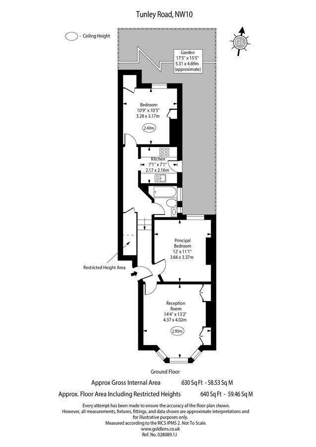 Квартира в Лондоне, Великобритания, 59 м² - фото 16