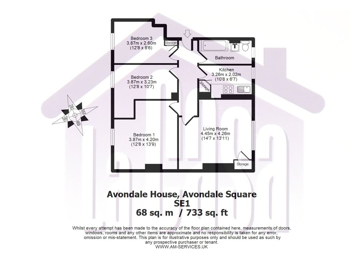 Квартира в Лондоне, Великобритания, 68 м² - фото 16