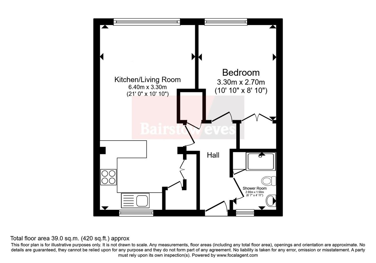 Квартира в Лондоне, Великобритания, 39 м² - фото 18