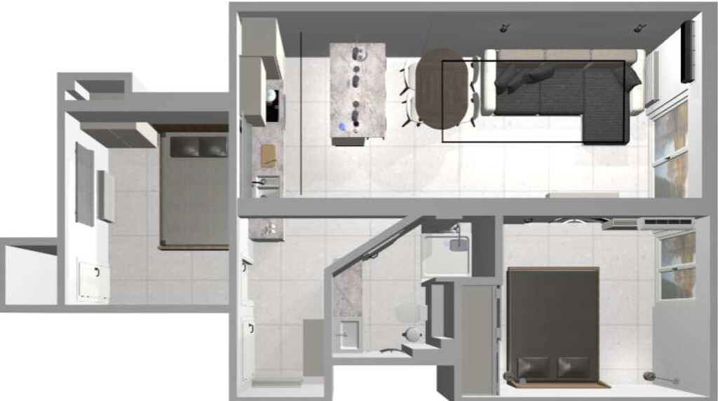 Квартира в Салониках, Греция, 64 м² - фото 1