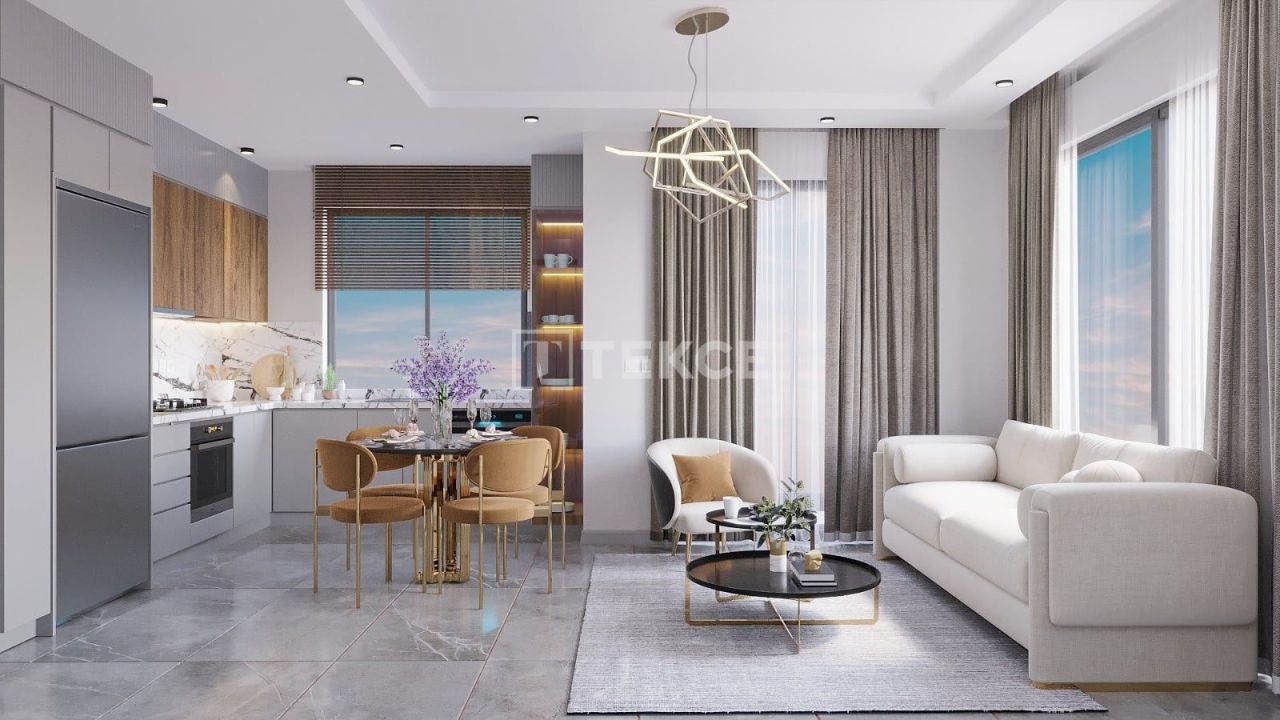 Апартаменты в Алании, Турция, 58 м² - фото 5