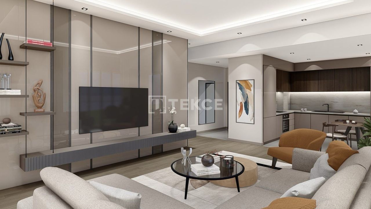 Апартаменты в Анталии, Турция, 89 м² - фото 9