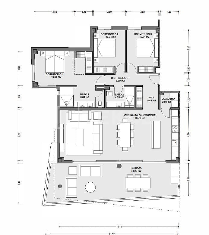 Апартаменты в Фуэнхироле, Испания, 75 м² - фото 16