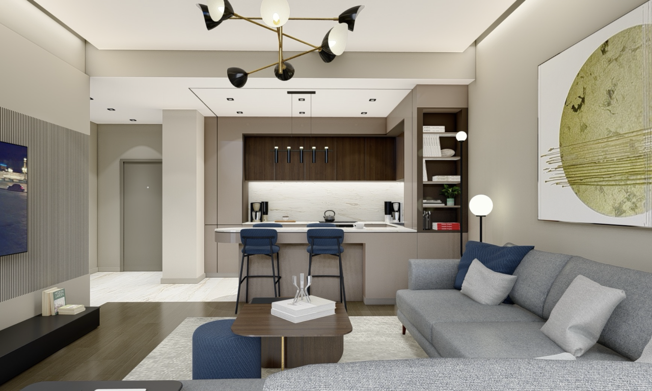 Квартира в Анталии, Турция, 65 м² - фото 12