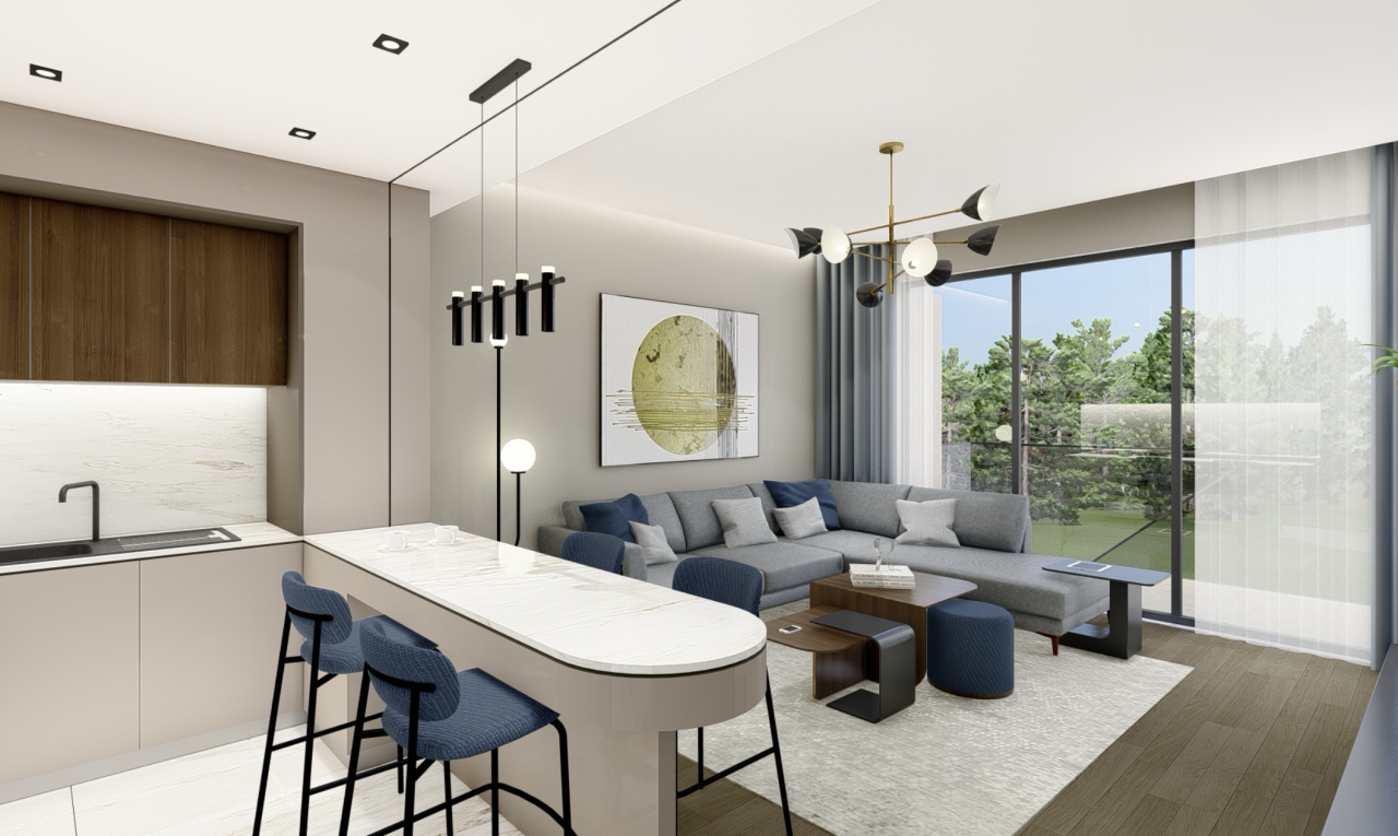 Квартира в Анталии, Турция, 65 м² - фото 11