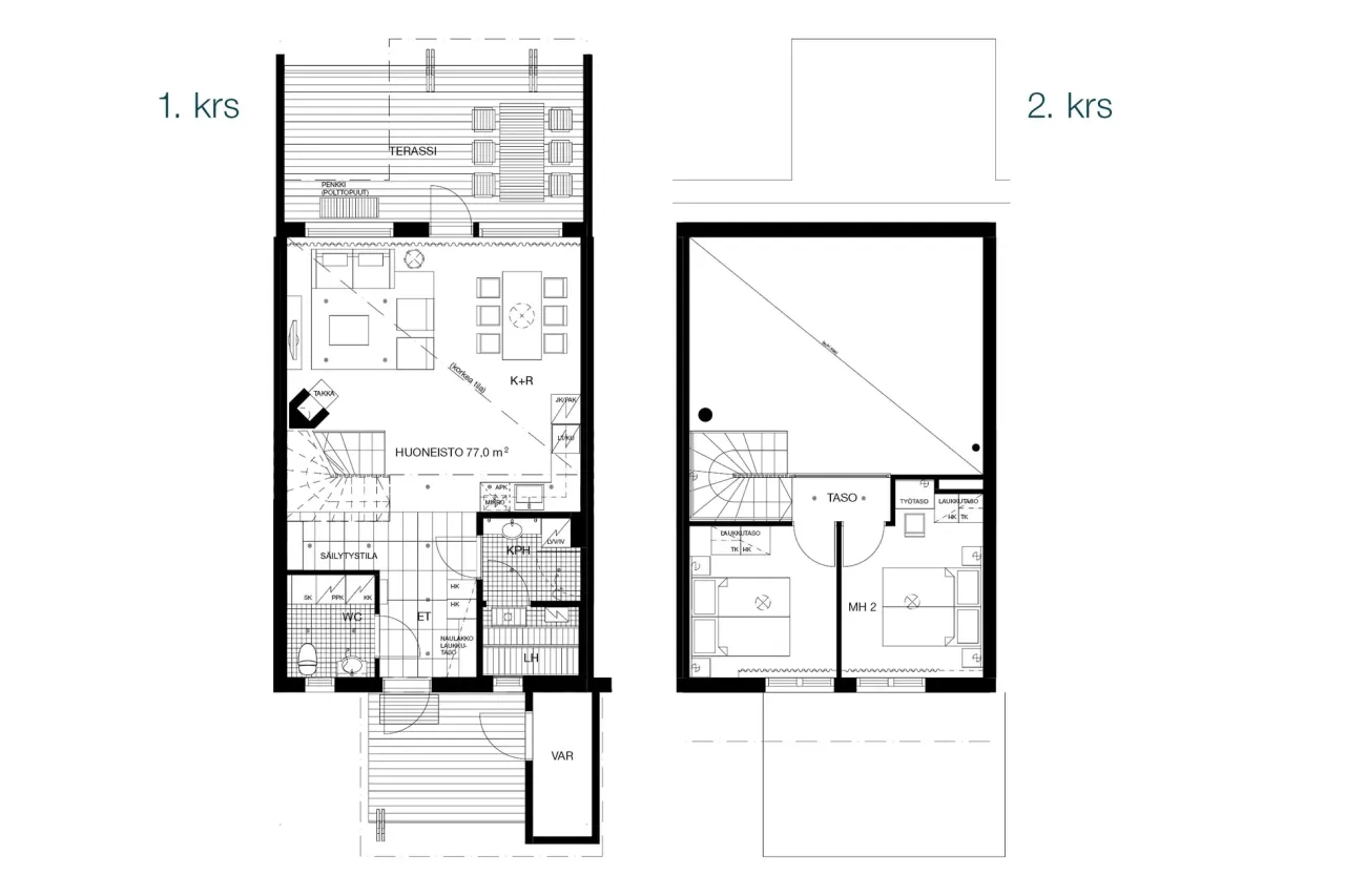 Коттедж в Иматре, Финляндия, 77 м² - фото 2