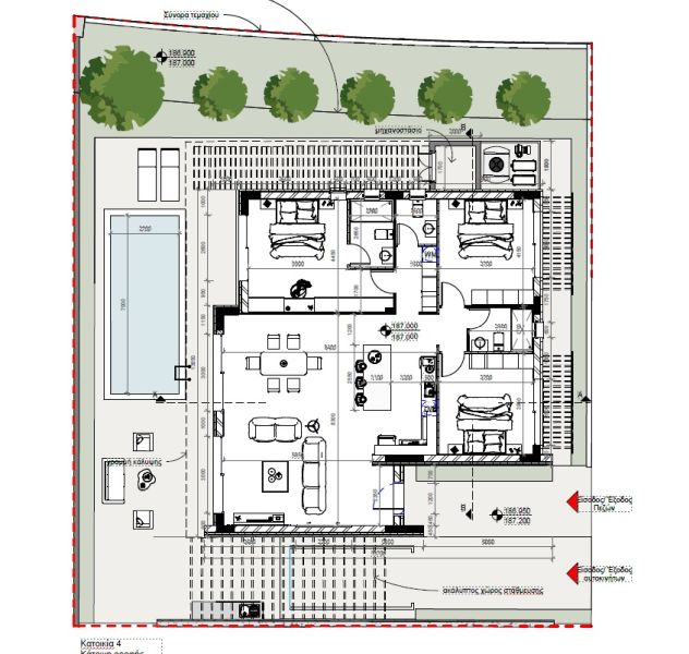 Вилла в Пафосе, Кипр, 213 м² - фото 4