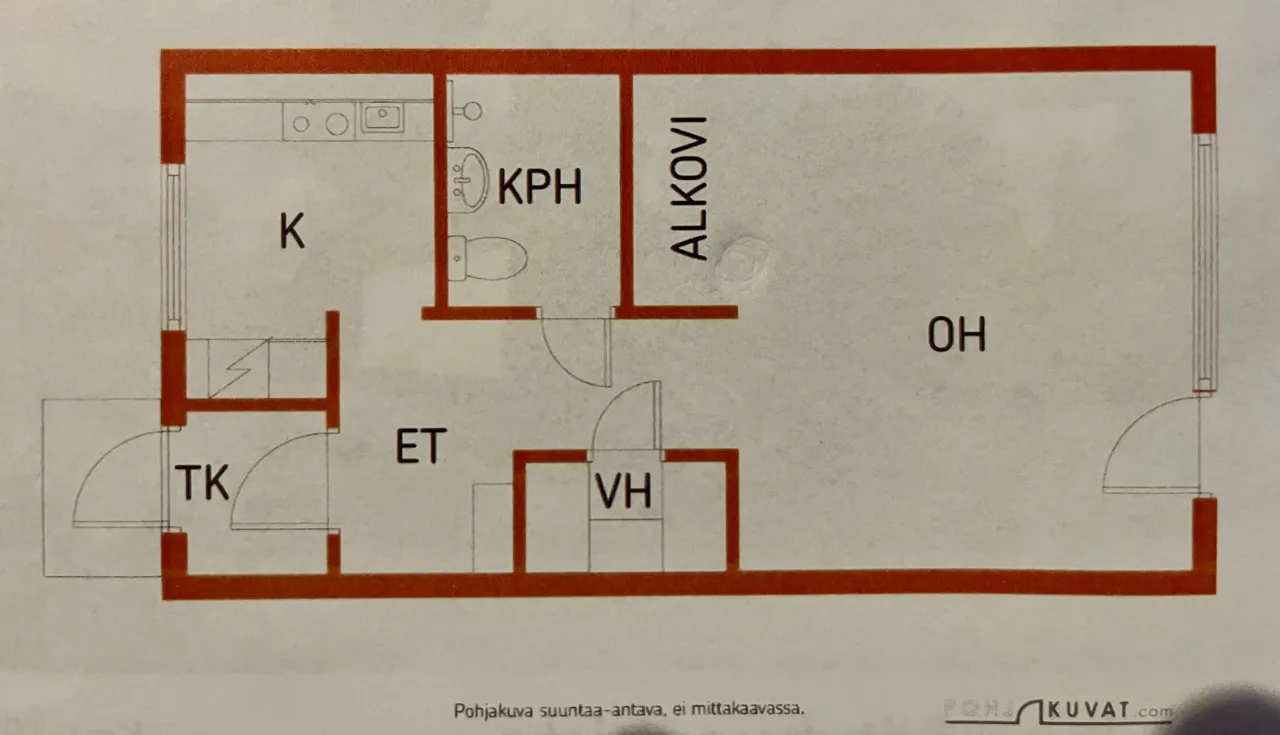 Таунхаус в Мянття, Финляндия, 37.5 м² - фото 2