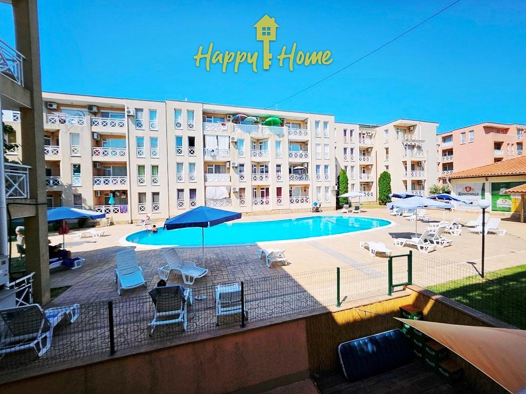 Студия на Солнечном берегу, Болгария, 28 м² - фото 1