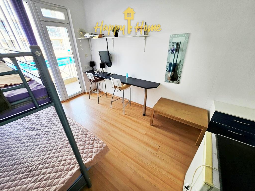 Студия на Солнечном берегу, Болгария, 28 м² - фото 4