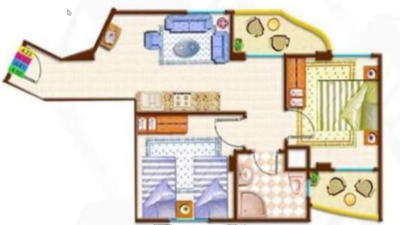 Квартира в Хургаде, Египет, 66 м² - фото 8