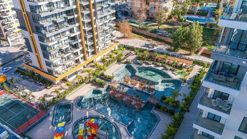 Апартаменты в Алании, Турция, 55 м² - фото 11