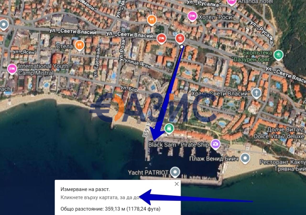 Апартаменты в Святом Власе, Болгария, 63.5 м² - фото 9