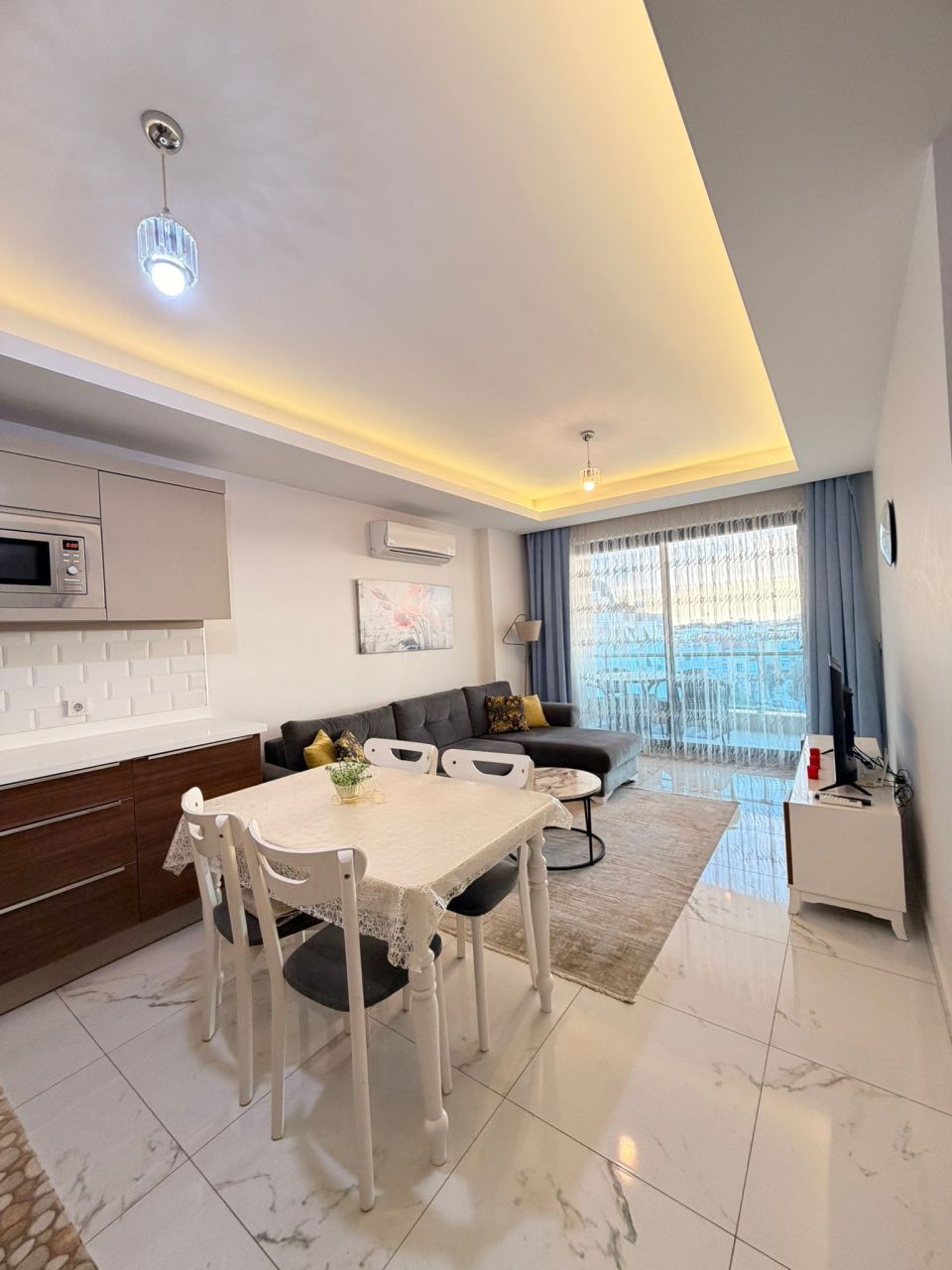 Квартира в Алании, Турция, 60 м² - фото 4