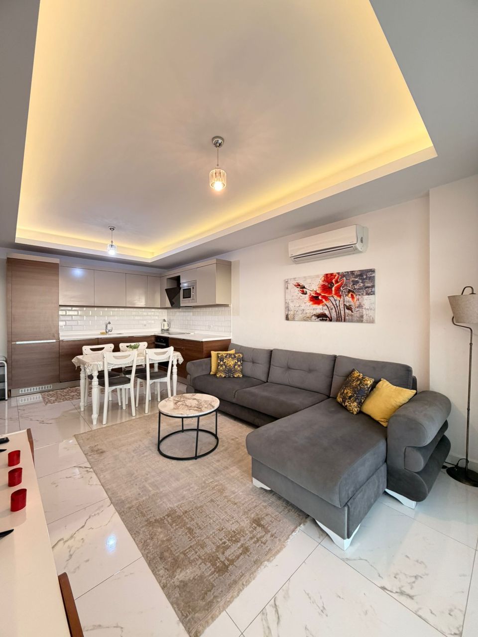 Квартира в Алании, Турция, 60 м² - фото 5