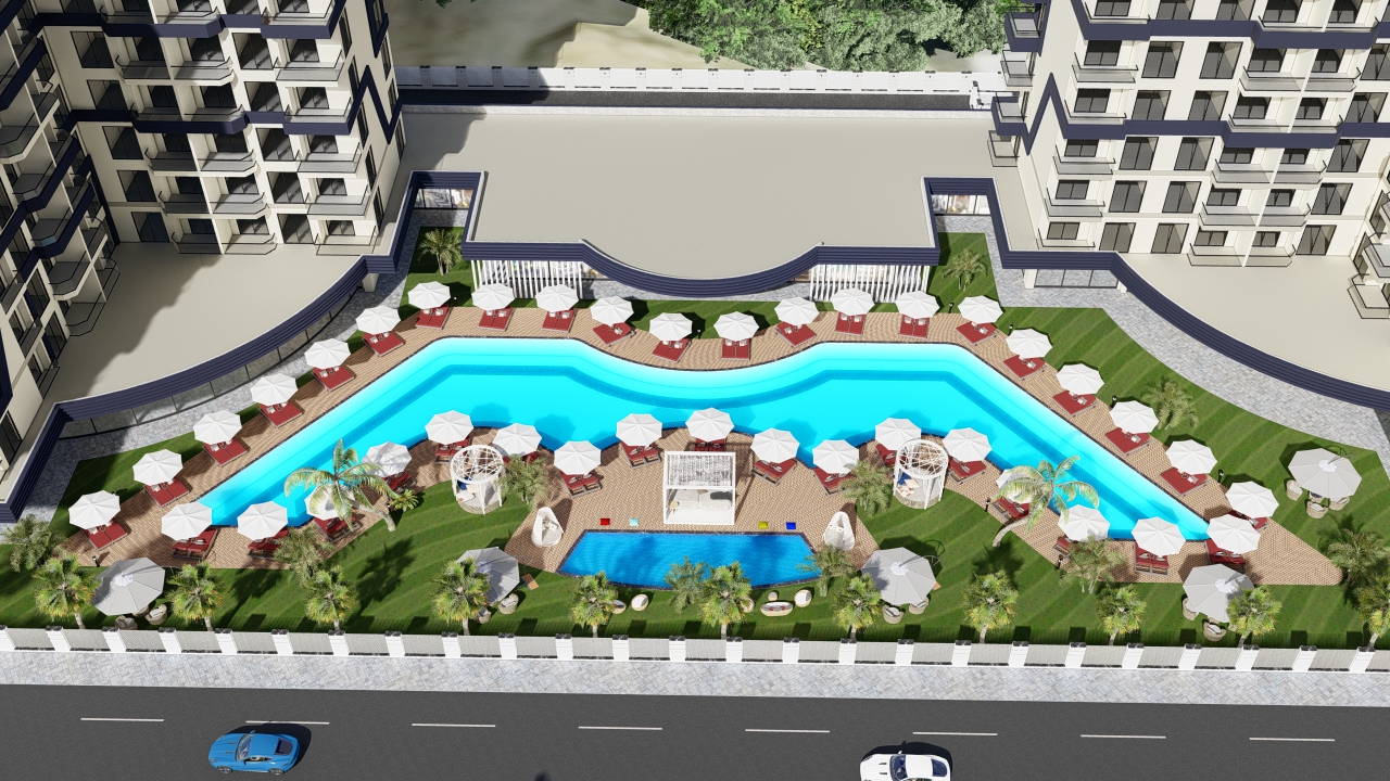 Квартира в Алании, Турция, 50 м² - фото 17