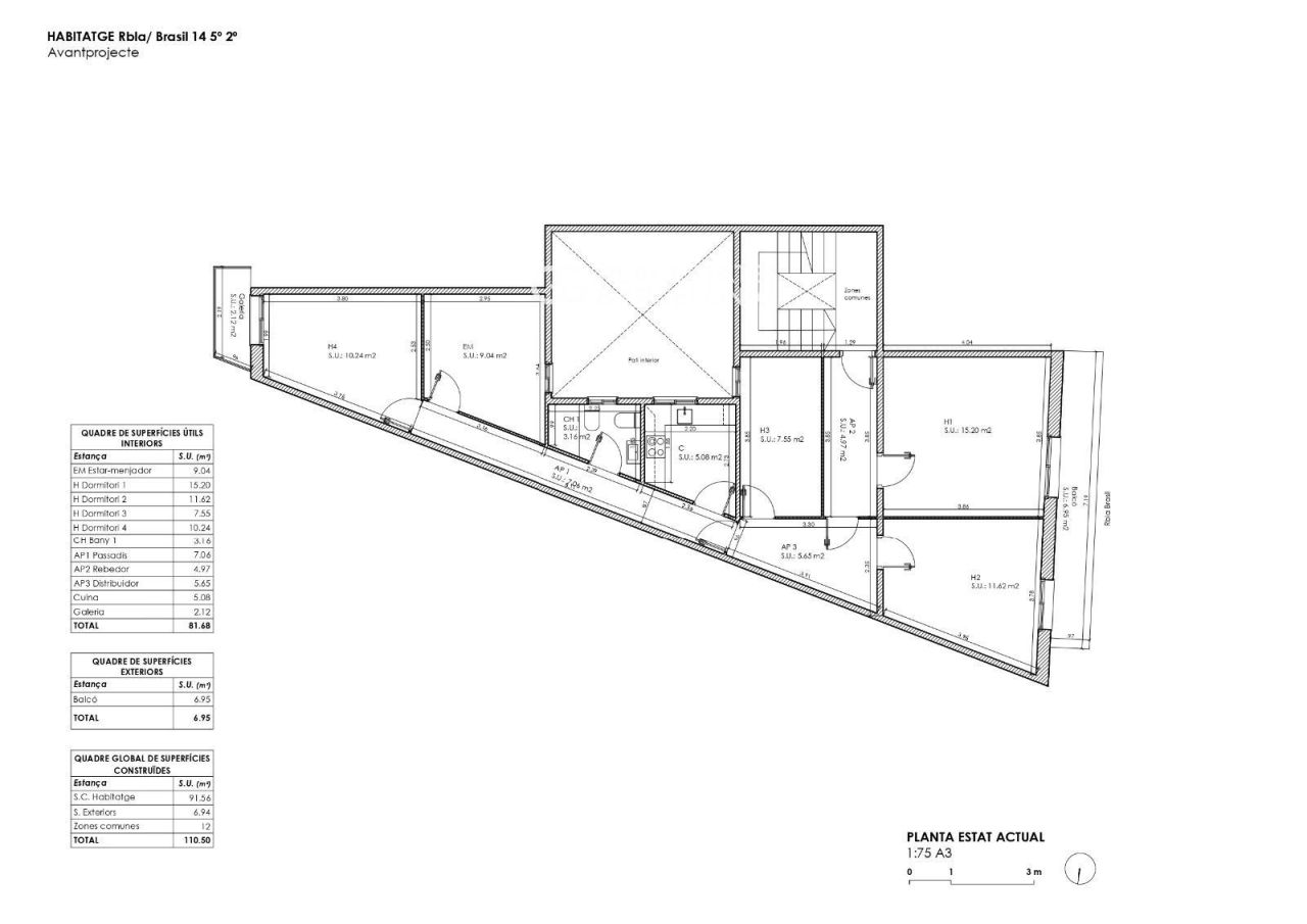 Квартира в Барселоне, Испания, 111 м² - фото 1