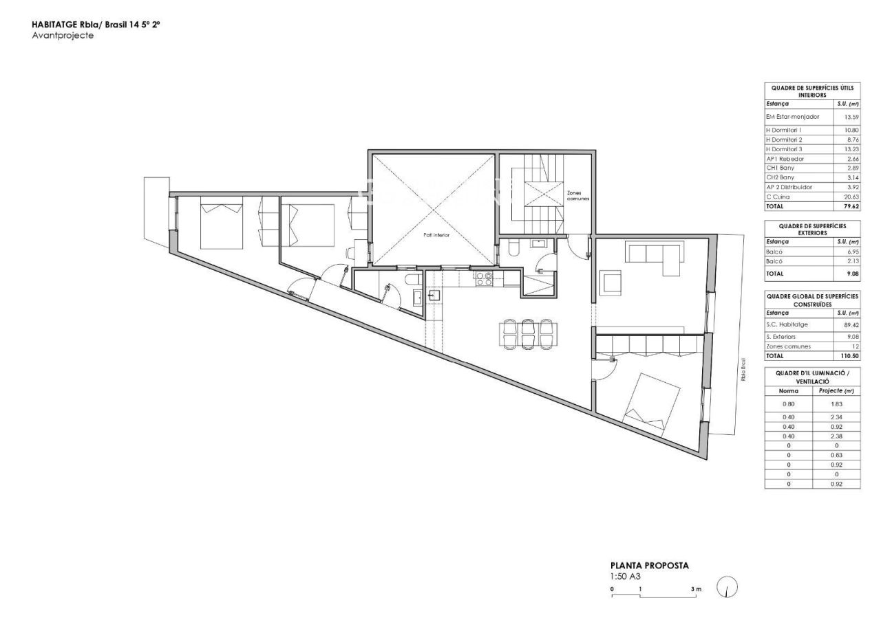 Квартира в Барселоне, Испания, 111 м² - фото 3