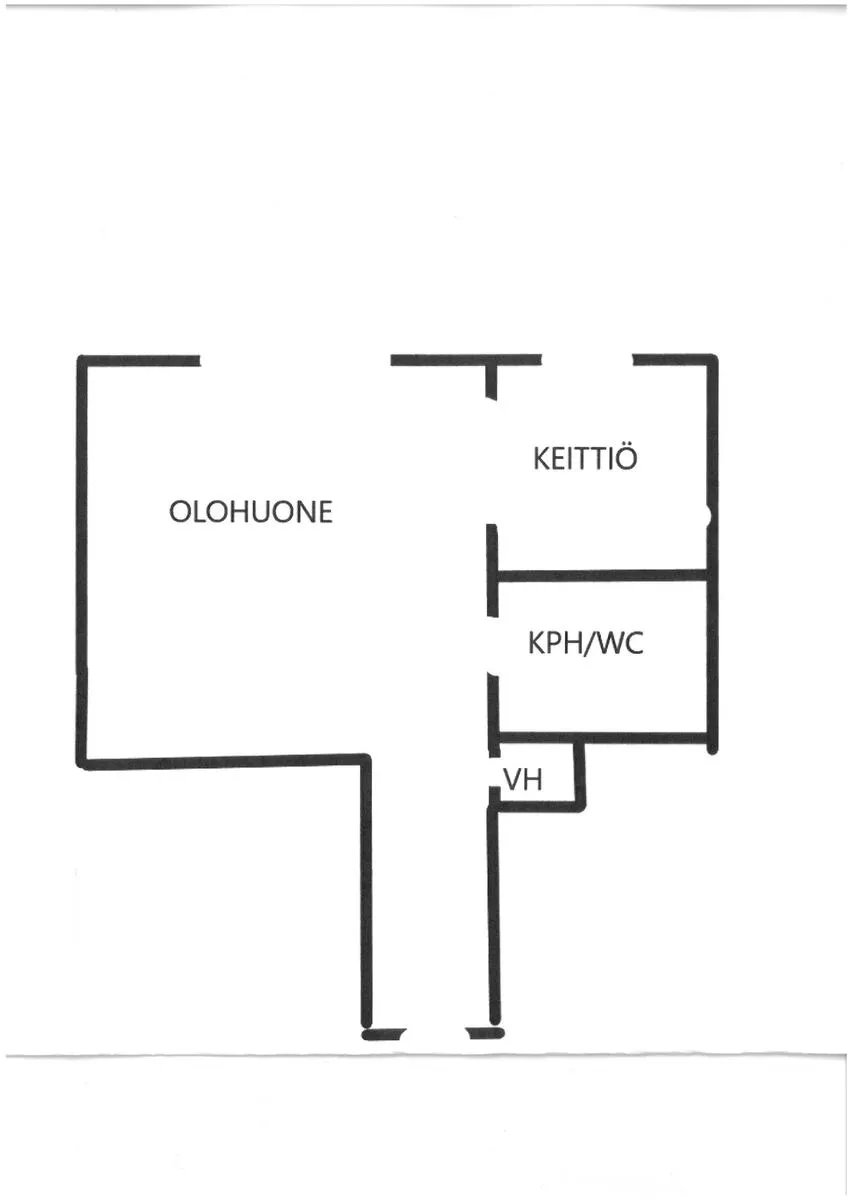 Квартира в Пори, Финляндия, 27.5 м² - фото 2
