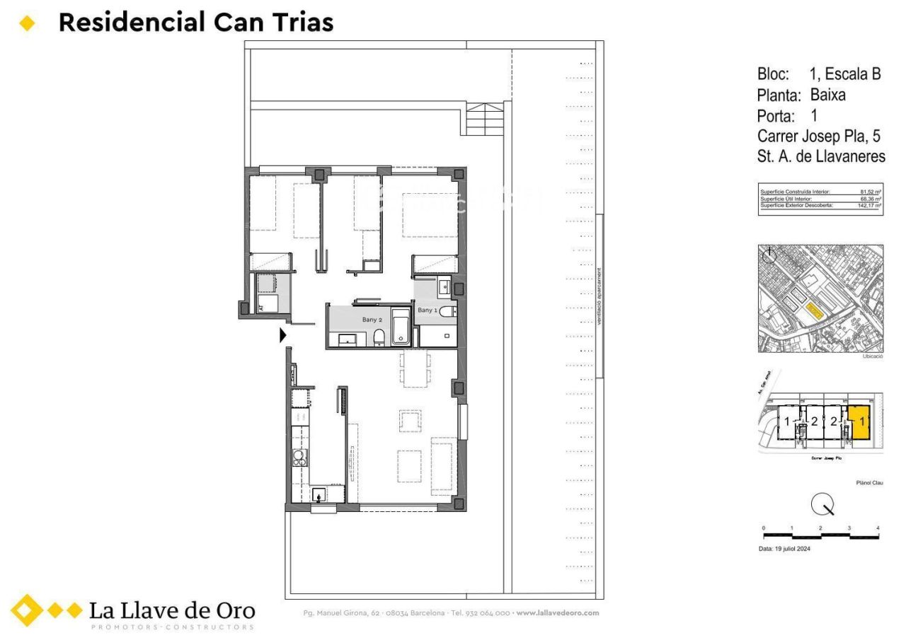 Квартира Barcelona, Sant Andreu de Llavaneres, Испания, 81 м² - фото 9