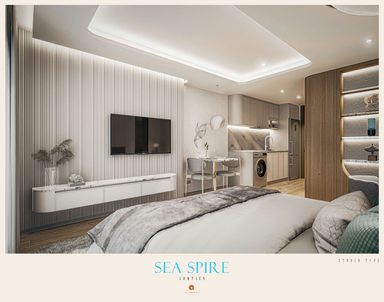 Квартира в Паттайе, Таиланд, 30 м² - фото 8