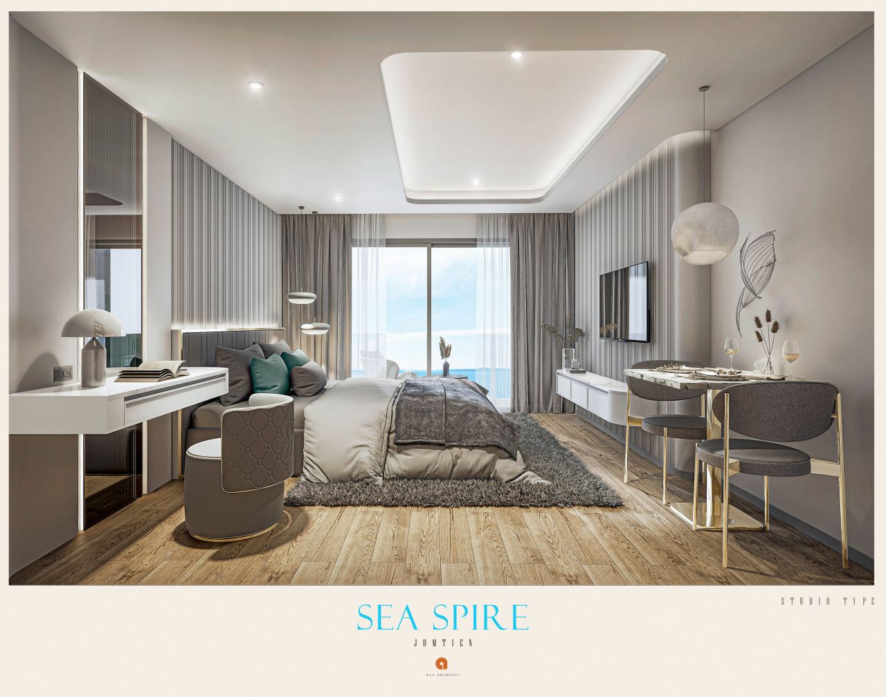 Квартира в Паттайе, Таиланд, 30 м² - фото 7