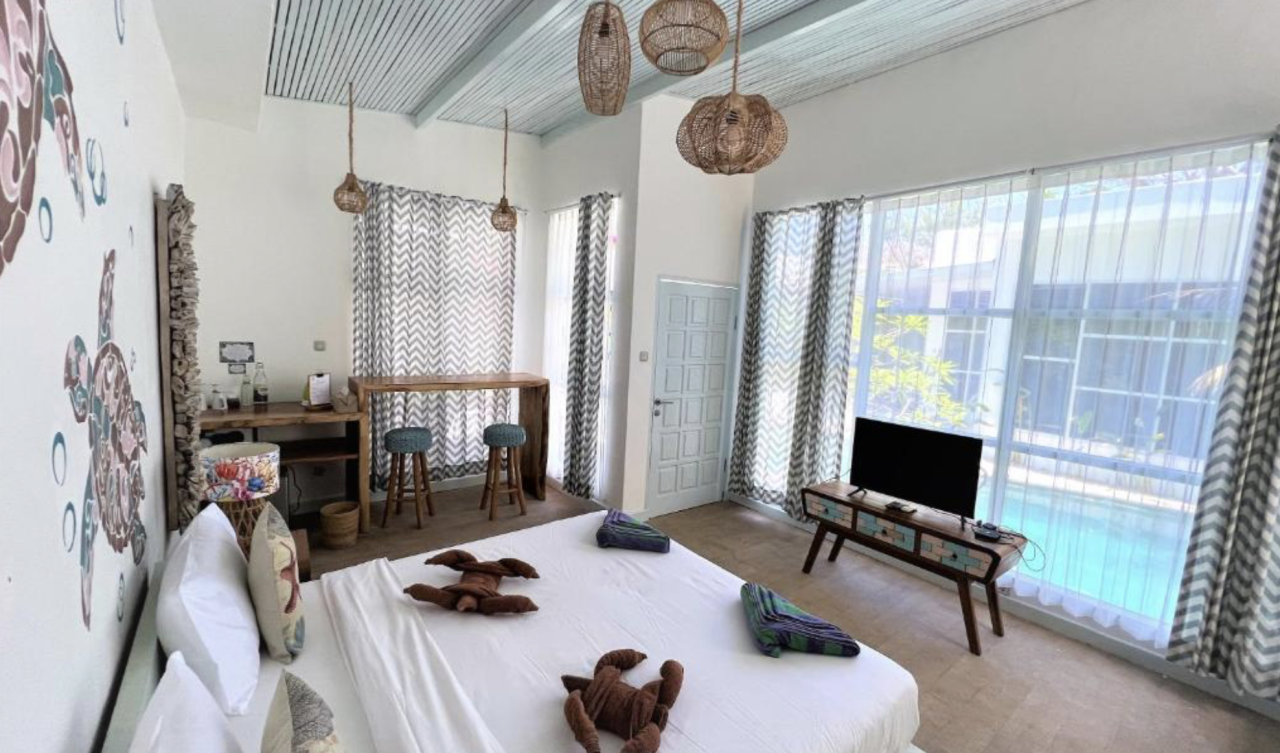 Отель, гостиница в Гили Траванган, Индонезия, 427.75 м² - фото 13