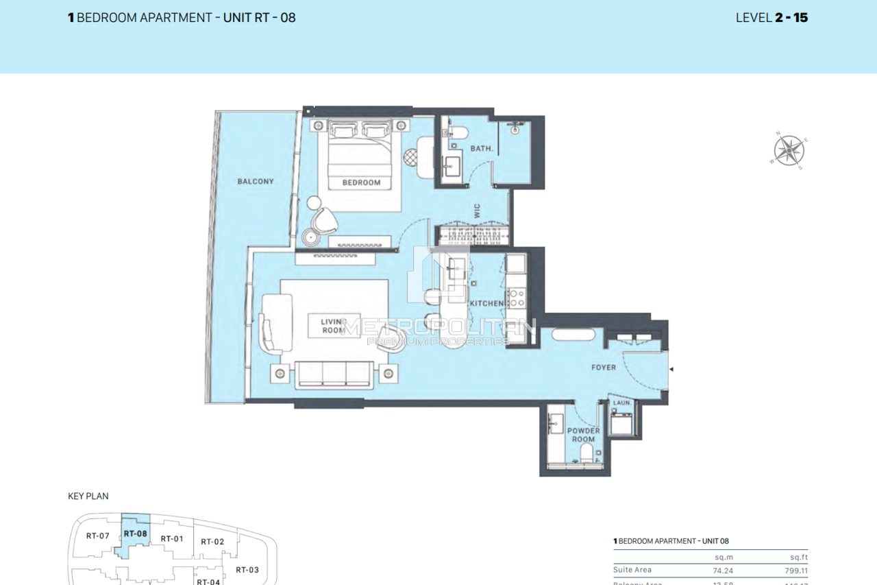 Апартаменты в Рас-эль-Хайме, ОАЭ, 87 м² - фото 13