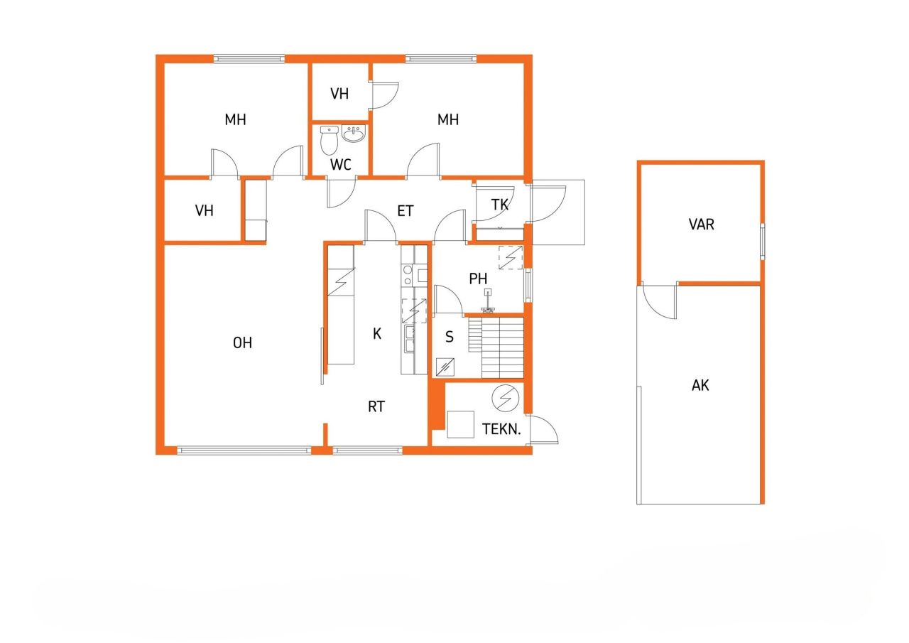 Дом в Коуволе, Финляндия, 100 м² - фото 4