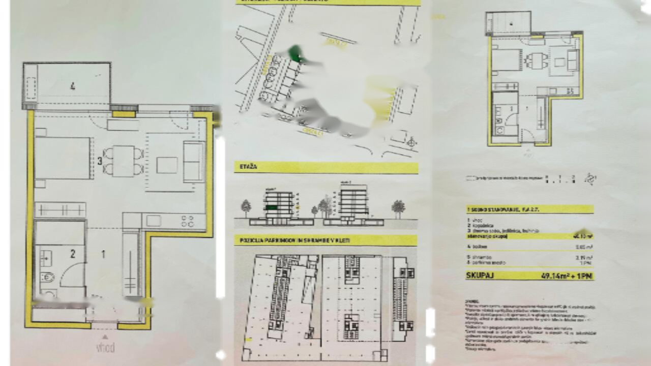 Квартира в Любляне, Словения, 49 м² - фото 1
