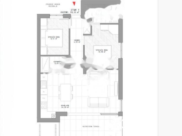 Квартира в Опатии, Хорватия, 69 м² - фото 3
