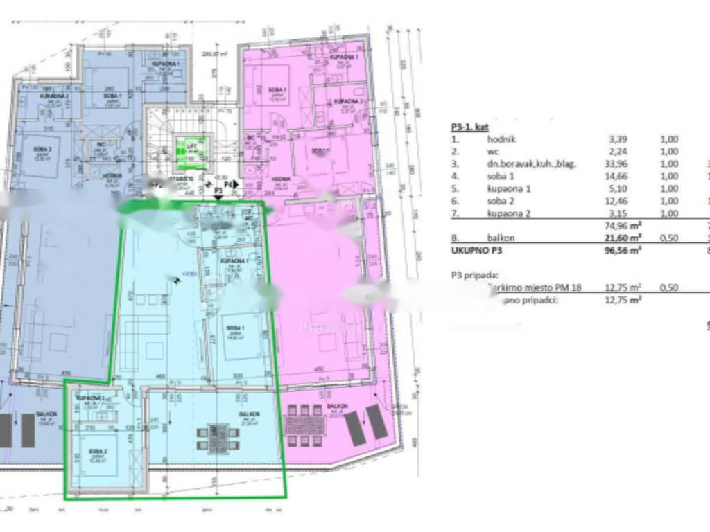 Квартира в Опатии, Хорватия, 92 м² - фото 6