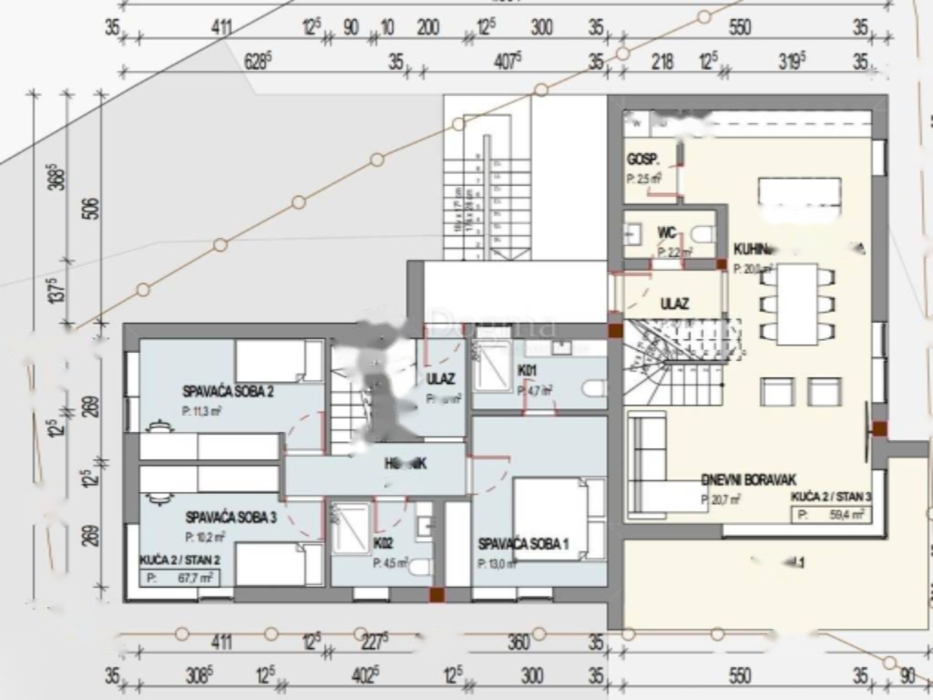 Квартира в Опатии, Хорватия, 144 м² - фото 9