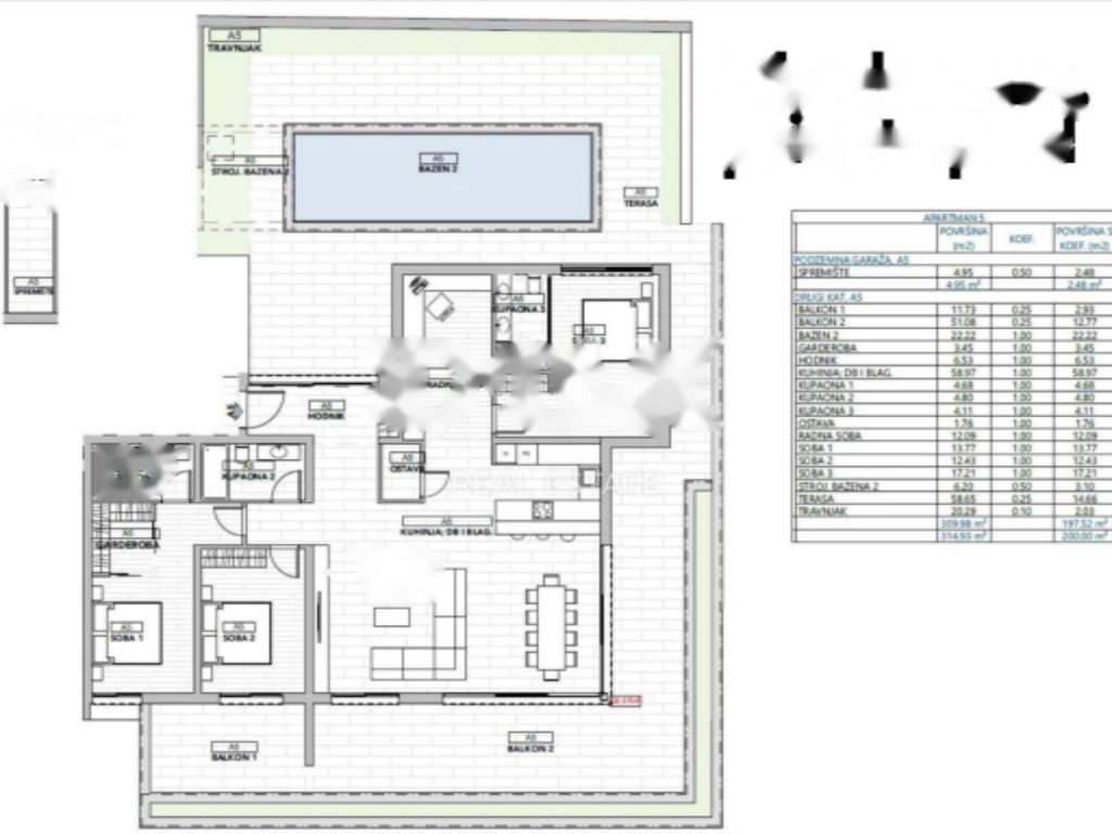Квартира в Опатии, Хорватия, 217 м² - фото 11