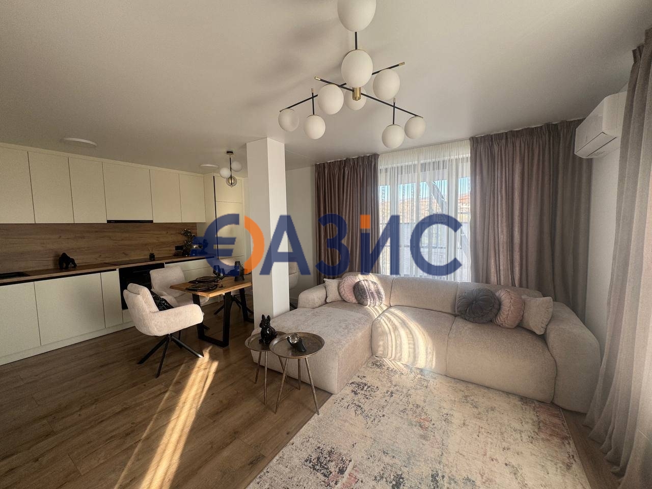 Апартаменты на Солнечном берегу, Болгария, 33.7 м² - фото 2