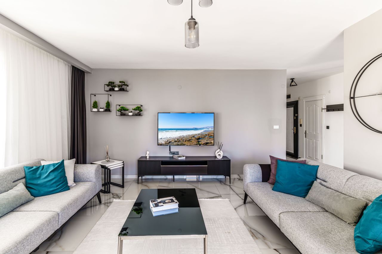 Апартаменты в Алании, Турция, 112 м² - фото 12