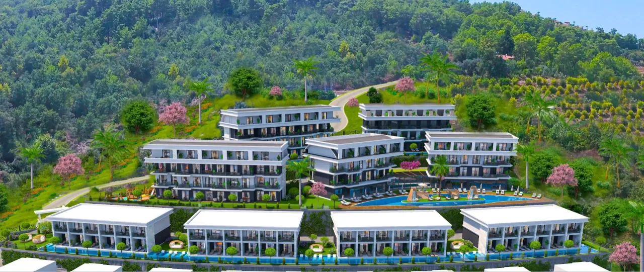 Апартаменты в Алании, Турция, 56 м² - фото 13