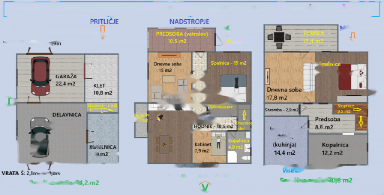 Ферма в Подчетртеке, Словения, 254 м² - фото 13