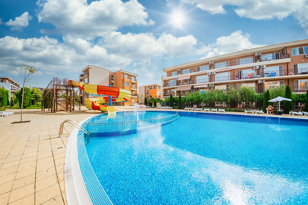 Студия на Солнечном берегу, Болгария, 54 м² - фото 14