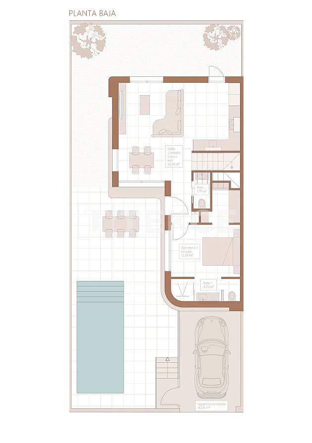 Вилла в Дайя-Нуэве, Испания, 109 м² - фото 17