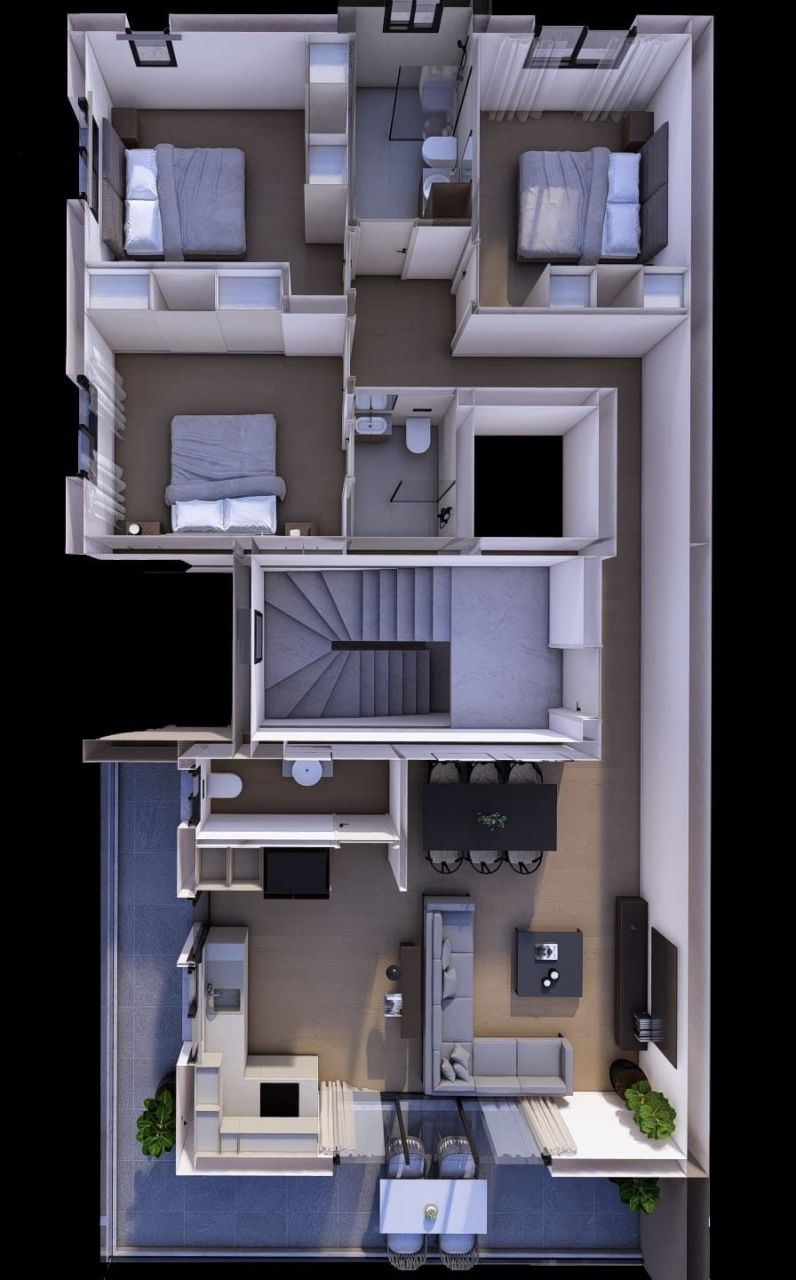 Апартаменты в Лимасоле, Кипр, 127 м² - фото 1