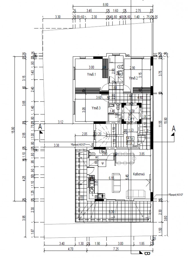 Апартаменты в Лимасоле, Кипр, 127 м² - фото 14